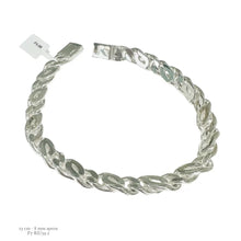 PULSO ESLABÓN PERNICHÉ  23 CM - 8 MM - PLATA .925