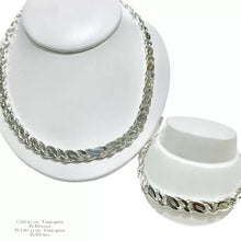 CADENA Y PULSO PERNICHÉ 8 MM - PLATA .925