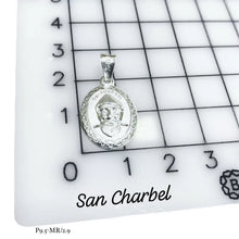 MEDALLA SAN CHARBEL - PLATA .925