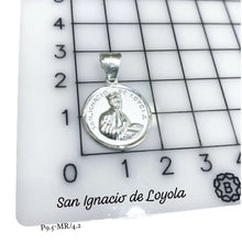 MEDALLA SAN IGNACIO DE LOYOLA - PLATA .925