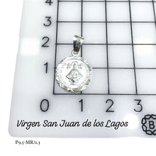 MEDALLA VIRGEN SAN JUAN DE LOS LAGOS - PLATA .925