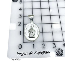 MEDALLA VIRGEN DE ZAPOPAN - PLATA .925