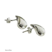 ARETE GOTA TIPO BV (2 TAMAÑOS) - PLATA .925