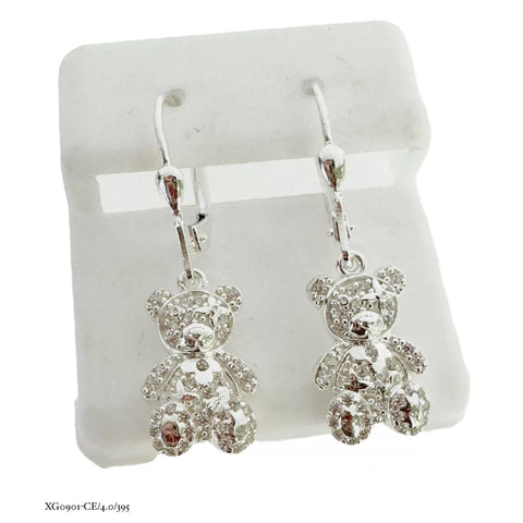 ARETE OSO COLGANTE MODELO 1 - PLATA .925