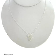 GARGANTILLA MANO DE FATIMA - PLATA .925