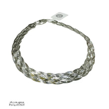 PULSERA TRENZA DOBLE  - PLATA .925