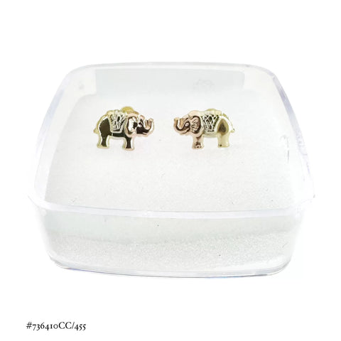 BROQUEL ELEFANTE FLORENTINO - ORO 10K