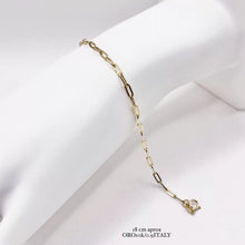 PULSO TIPO CLIP MEDIANO - 18 CM - ORO 10K