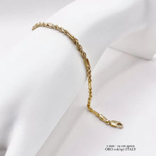 PULSO TORSAL FÍGARO 2 MM - 18 CM - ORO 10K