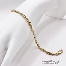 PULSO TORSAL FÍGARO 3 MM -  ORO 10K