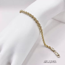 PULSO TORSAL 3 MM - 21 CM - ORO 10K