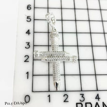 DIJE CRUZ CLAVOS MEDIANA - PLATA .925