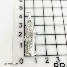 DIJE SANTA MUERTE MEDIANA REFORZADA - PLATA .925