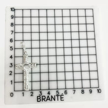 DIJE CRISTO TUBULAR TROQUELADO  - PLATA .925