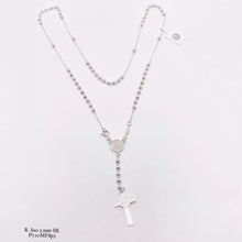 ROSARIO BOLA LISA 3MM - SAN BENITO - PLATA .925