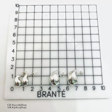 ARETE GOTA TIPO BV (2 TAMAÑOS) - PLATA .925