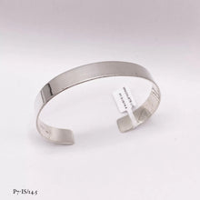BRAZALETE LISO ANCHO - PLATA .925