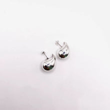 ARETE GOTA TIPO BV (2 TAMAÑOS) - PLATA .925