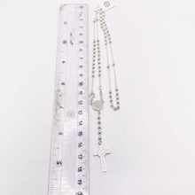 ROSARIO BOLA LISA 3MM - SAN BENITO - PLATA .925