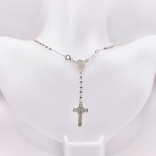 ROSARIO BOLA LISA 3MM - SAN BENITO - PLATA .925