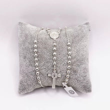 ROSARIO BOLA LISA 3MM - SAN BENITO - PLATA .925