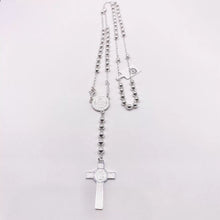 ROSARIO BOLA LISA 4 MM - SAN BENITO - PLATA .925