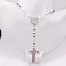 ROSARIO BOLA LISA 5 MM - SAN BENITO - PLATA .925