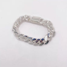 PULSO BARBADO 20 CM - 1.5 CM - PLATA .925