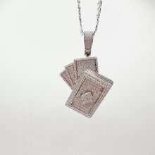 DIJE CARTAS DE BARAJA POKER - PLATA .925