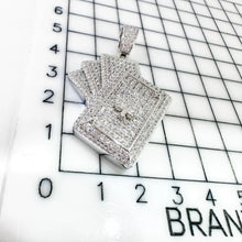 DIJE CARTAS DE BARAJA POKER - PLATA .925