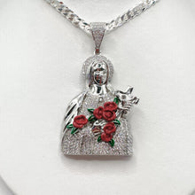 DIJE SANTA TERESITA DEL NIÑO JESÚS  - PLATA .925