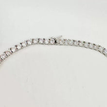 CADENA TENNIS ZIRCONIA 50 cm x 4 mm - PLATA .925