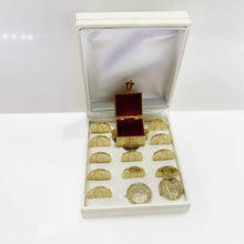 SET DE ARRAS PARA BODA - CHICO - VIRGEN DE GUADALUPE - BAÑO DE ORO