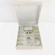 SET DE ARRAS PARA BODA - CHICO - VIRGEN DE GUADALUPE - BAÑO DE PLATA