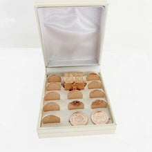 SET DE ARRAS PARA BODA - CHICO - CRUZ CON LAZO - BAÑO DE ORO ROSA