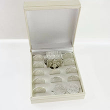 SET DE ARRAS PARA BODA - CHICO - CRUZ CON LAZO - BAÑO DE PLATA