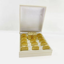 SET DE ARRAS PARA BODA - CHICO - CRUZ CON LAZO - BAÑO DE ORO