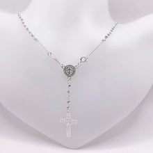 ROSARIO BOLA DIAM LÍNEAS 3 MM - SAN BENITO - PLATA .925