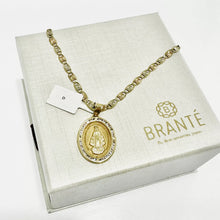 CADENA CON MEDALLA VIRGEN MILAGROSA OVAL MED - ORO 10K