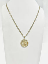 CADENA CON MEDALLA VIRGENDE GUADALUPE REDONDA GR - ORO 10K