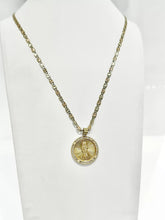 CADENA CON MEDALLA SAN JUDAS TADEO REDONDA GR - ORO 10K