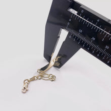 ESCLAVA PARA BEBÉ / NIÑO ESTILO FÍGARO-CART - 14 CM - ORO 10K