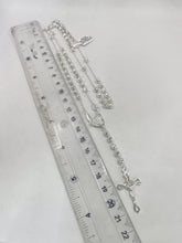 ROSARIO BOLA FACETADA 4 MM - VIRGEN DE GUADALUPE - PLATA .925