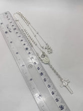 ROSARIO BOLA DIAM LÍNEAS 3 MM - SAN BENITO - PLATA .925