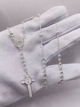 ROSARIO BOLA DIAM LÍNEAS 3 MM - SAN BENITO - PLATA .925