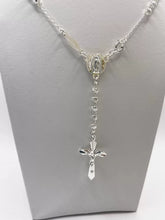 ROSARIO BOLA DIAM LÍNEAS 3 MM - VIRGEN GUADALUPE - PLATA .925