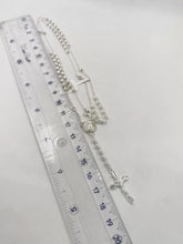 ROSARIO BOLA DIAM LÍNEAS 3 MM - VIRGEN GUADALUPE - PLATA .925