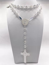 ROSARIO BOLA CALADA 6 MM - SAN BENITO - PLATA .925