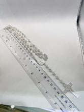 ROSARIO BOLA CALADA 6 MM - SAN BENITO - PLATA .925