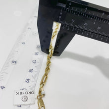 PULSO TORSAL FIGARO ORO - 21 cm x 4.5 mm - ORO 10K